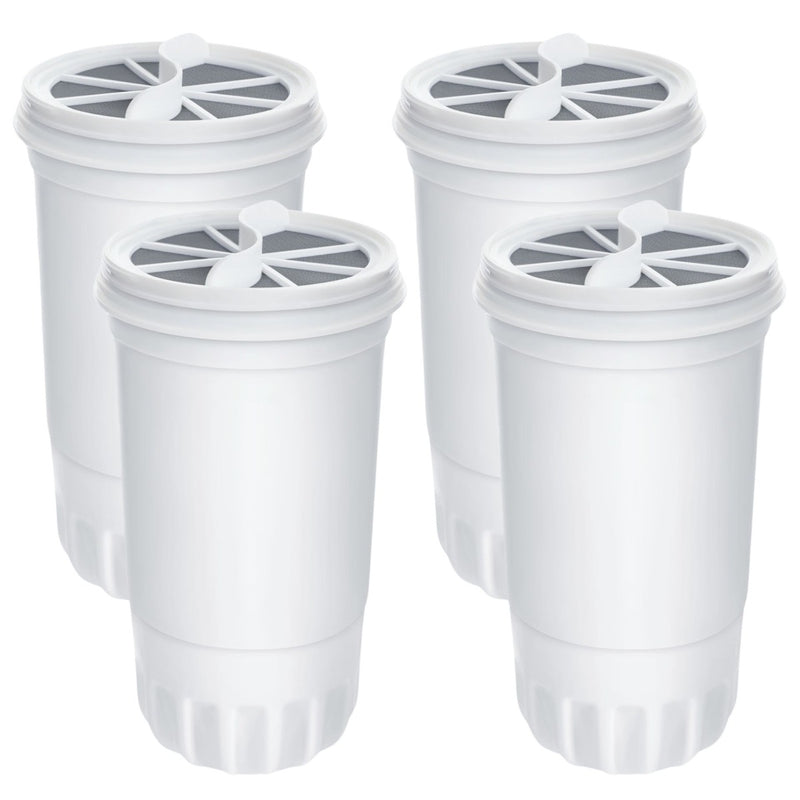 4 x Water Filter Cartridges Compatible with ZeroWater Filter Jug